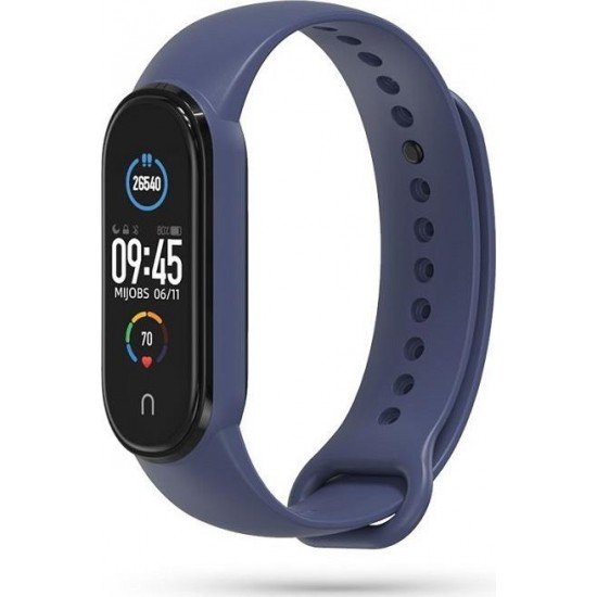 (Xiaomi Mi Smart Band 5/6) Tech-Protect Iconband Λουράκι Σιλικόνης Navy Μπλε