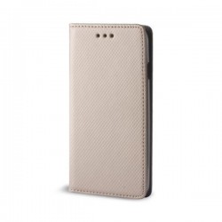 (Xiaomi Redmi 12C) Senso Book Cover Smart Magnet Gold