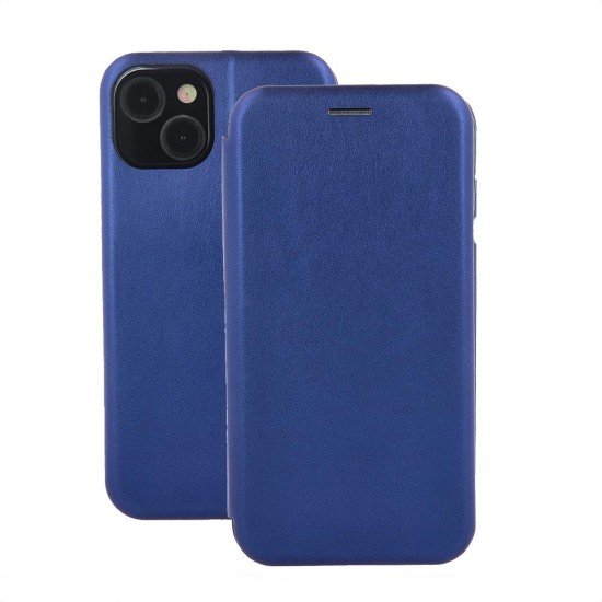 (Xiaomi Redmi 13C 4G/5G) OEM Book Cover Smart Diva Navy Blue