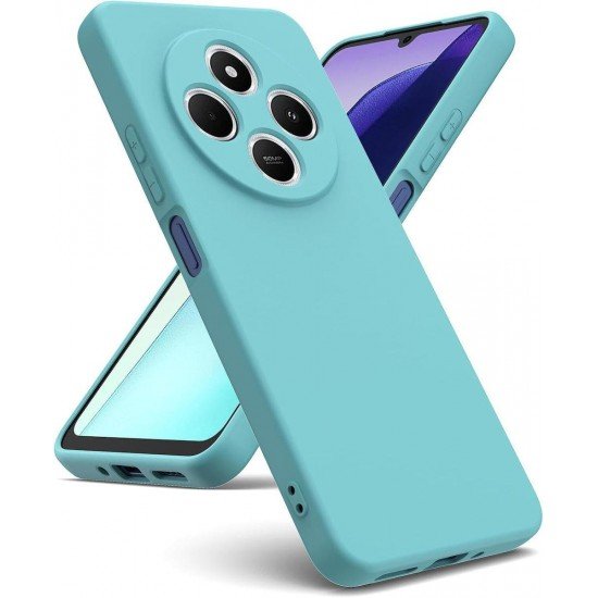 (Xiaomi Redmi 14C/Poco C75) OEM Back Cover Silicone Light Blue