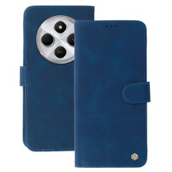 (Xiaomi Redmi 14C/Poco C75) Wonder Book Cover Fancy Diary Navy Blue