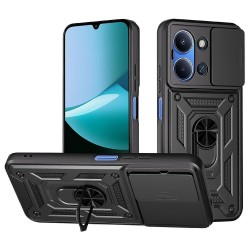 (Xiaomi Redmi 15C 4G/5G) Techsuit Back Cover CamShield Series Black