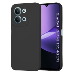 (Xiaomi Redmi 15C 4G/5G) Techsuit Back Cover SoftFlex Black