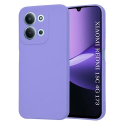 (Xiaomi Redmi 15C 4G/5G) Techsuit Back Cover SoftFlex Light Purple