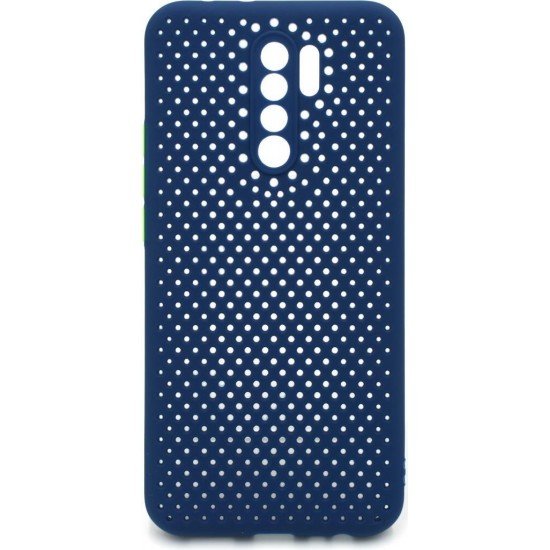 (Xiaomi Redmi 9) OEM Back Cover Breath Navy