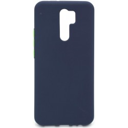 (Xiaomi Redmi 9) OEM Back Cover Solid Silicone Navy