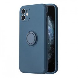 (Xiaomi Redmi 9A) Vennus Back Cover Silicone Ring Blue