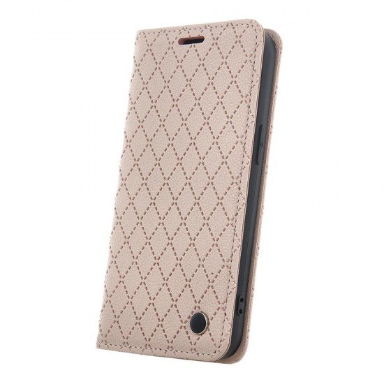 (Xiaomi Redmi A1/A2) OEM Book Cover Smart Caro Beige