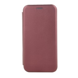 (Xiaomi Redmi A3 4G) OEM Book Cover Smart Diva Burgundy