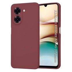 (Xiaomi Redmi A5 4G) Techsuit Back Cover SoftFlex Plum Red