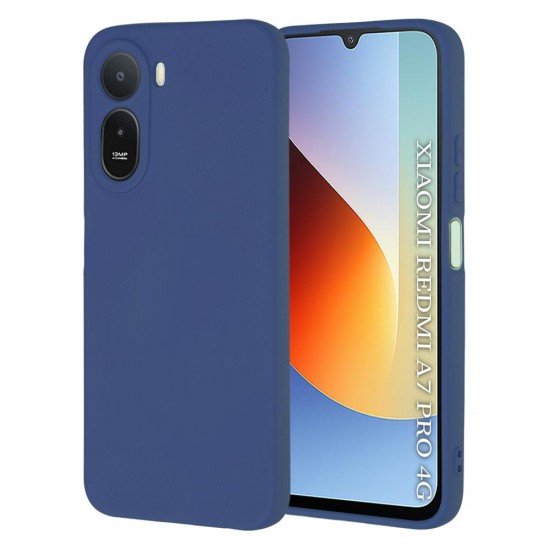 (Xiaomi Redmi A7 Pro 4G) Techsuit Back Cover SoftFlex Navy Blue