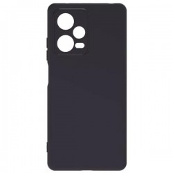(Xiaomi Redmi Note 12 4G) Senso Back Cover Soft Touch Black
