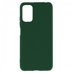 (Xiaomi Redmi Note 12 5G / Poco X5) Senso Back Cover Soft Touch Σιλικόνης Forest Green