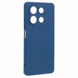 (Xiaomi Redmi Note 13 4G) Senso Back Cover Soft Touch Blue