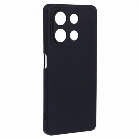 (Xiaomi Redmi Note 13 4G) Senso Back Cover Soft Touch Μαύρο