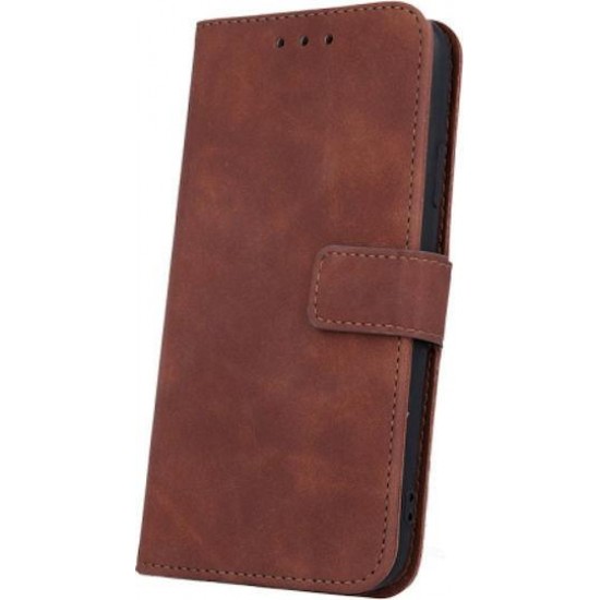(Xiaomi Redmi Note 14 4G) Senso Book Cover Velvet Brown