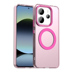 (Xiaomi Redmi Note 14 5G) Techsuit Back Cover CandyCase MagSafe Pink