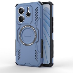 (Xiaomi Redmi Note 14 5G)  Techsuit Back Cover ArmorMag Blue