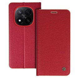 (Xiaomi Redmi Note 14 Pro 5G/14 Pro Plus 5G) Wonder Book Cover Frame Case Red