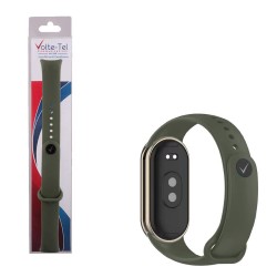 (Xiaomi Smart Band 8/9/10) Volte-Tel Λουράκι Σιλικόνης Πράσινο