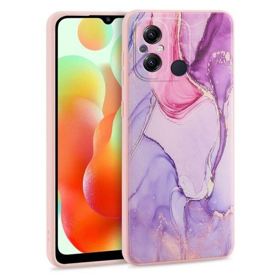 (Xiaomi  Redmi 12C) OEM Back Cover Tech-Protect Mood Marble