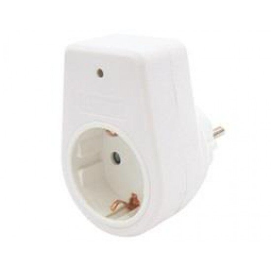 Adaptor Σούκο σε 1 Σούκο Προστασίας Υπέρτασης Adaptor Σούκο σε 1 Σούκο Προστασίας Υπέρτασης