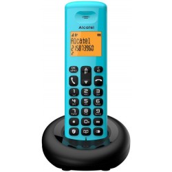 Alcatel E160 Ασύρματο Τηλέφωνο με Ελληνικό Μενού Μπλε
