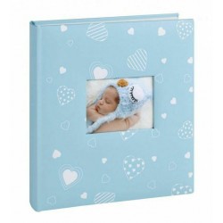 Άλμπουμ  Βάπτισης Ριζόχαρτο Baby 24x24 30 φύλλα Μπλέ Άλμπουμ  Βάπτισης Ριζόχαρτο Baby 24x24 30 φύλλα Μπλέ