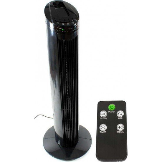Ανεμιστήρας στήλη 50W με τηλεχειριστήριο 74cm Ανεμιστήρας στήλη 50W με τηλεχειριστήριο 74cm