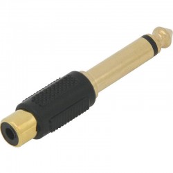 Αντάπτορας Jack μονο635mm - RCA M/F