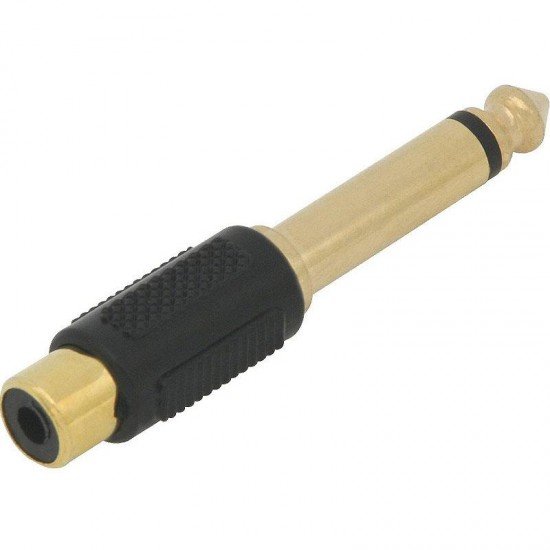 Αντάπτορας Jack μονο635mm - RCA M/F