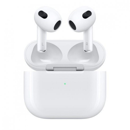 Apple AirPods (3rd generation) with Lightning Charging Case Earbud Bluetooth Ακουστικά με Θήκη Φόρτισης Λευκά