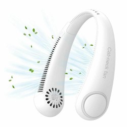 Arctic Air Freedom Ρυθμιζόμενος φορητός ανεμιστήρας λαιμού χωρίς λεπίδες Λευκό
