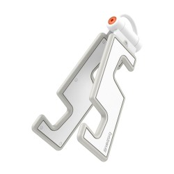 Baseus Βάση Γραφείου για τηλέφωνα, πτυσσόμενη, από κράμα αλουμινίου Λευκό