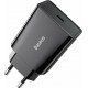 Baseus CCFS-SN01 Wall Adapter USB-C 20W Μαύρος