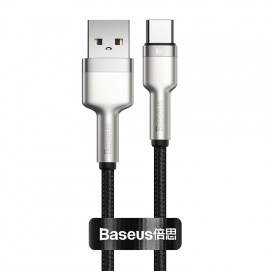 Baseus Data Cable Cafule Series Metal USB to Type-C 66W 2m Black
Baseus Data Cable Cafule Series Metal USB to Type-C 66W 2m Black