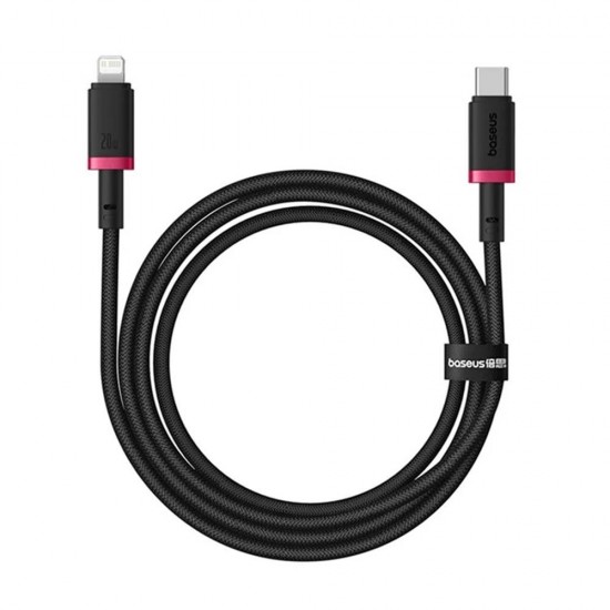Baseus Data Cable Dura Series Type-C to Lightning Fast Charging PD 20W Nylon 2m Red/Black