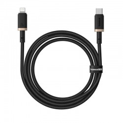 Baseus Dura Braided USB-C to Lightning Cable 20W Μαύρο 1m