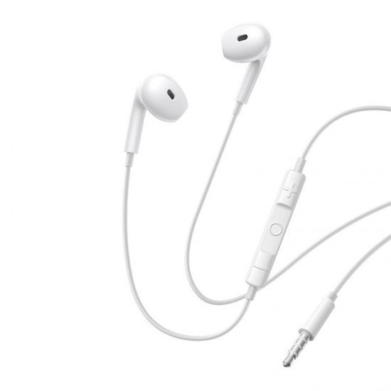 Baseus Encok Hz19 In-ear Handsfree Ακουστικά με Βύσμα 3.5mm Λευκό
