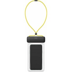 Baseus Let's Go Αδιάβροχη Θήκη για κινητό έως 7.2'' Γκρι-Κίτρινο Baseus Let's Go Αδιάβροχη Θήκη για κινητό έως 7.2'' Γκρι-Κίτρινο