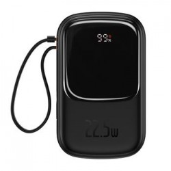 Baseus Power Bank 20000mAh Qpow Pro USB + Type C - PD 22,5W with Type C cable black