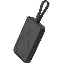 Baseus Power Bank Magnetic Mini MagSafe USB-C Lightning 10000mAh 20W Black Baseus Power Bank Magnetic Mini MagSafe USB-C Lightning 10000mAh 20W Black