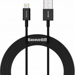 Baseus Superior Series USB to Lightning Cable Μαύρο 1m Baseus Superior Series USB to Lightning Cable Μαύρο 1m
