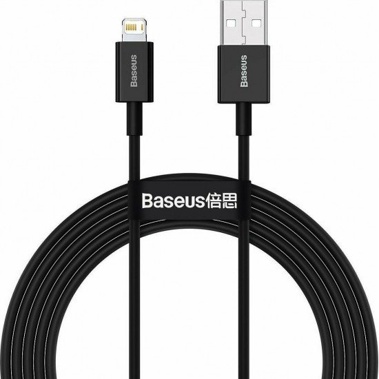 Baseus Superior Series USB to Lightning Cable Μαύρο 1m