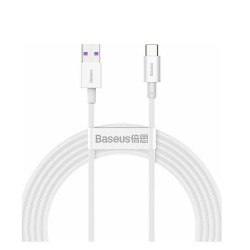 Baseus Superior USB 2.0 Cable USB-C male - USB-A male Λευκό 2m