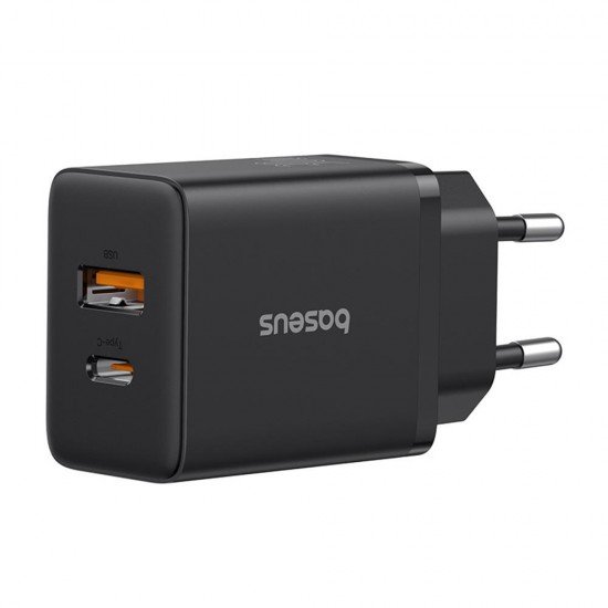 Baseus Wall Charger USB Type-C Fast Charge 30W Cluster Black
Baseus Wall Charger USB Type-C Fast Charge 30W Cluster Black