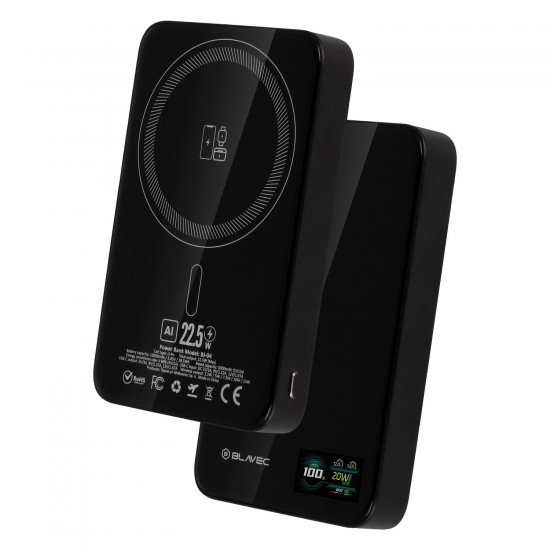 Blavec BJ-04 Power Bank 10000mAh 22,5W MagSafe Black
