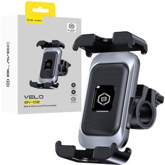 Blavec Bv-02 Velo Bike Holder Βάση Στήριξης Ποδηλάτου Silver Black