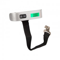 BLOW LS101 Ψηφιακή ζυγαριά αποσκευών με γάντζο έως 50kg ασημί
 BLOW LS101 Ψηφιακή ζυγαριά αποσκευών με γάντζο έως 50kg ασημί