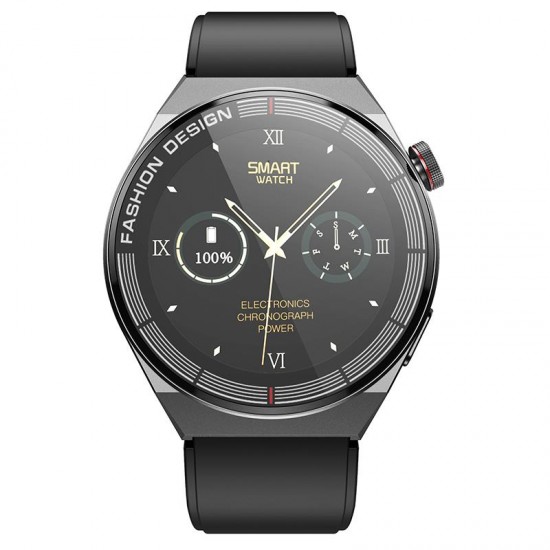 Borofone BD2 Smartwatch με Παλμογράφο Μαύρο